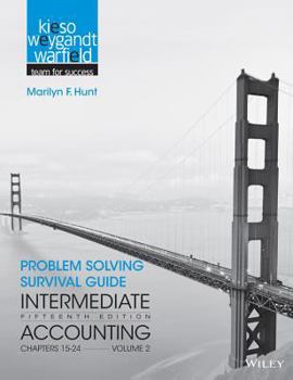 Paperback Problem Solving Survival Guide to Accompany Intermediate Accounting, Volume 2: Chapters 15 - 24 Book