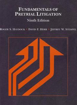 Paperback Fundamentals of Pretrial Litigation Book