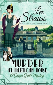 Paperback Murder at Hartigan House: a cozy historical 1920s mystery [Large Print] Book