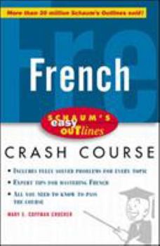 Paperback Schaum's Easy Outline of French Book