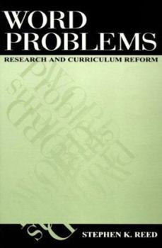 Paperback Word Problems: Research and Curriculum Reform Book