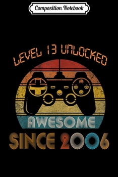 Composition Notebook: Level 21 Unlocked Gaming Design 21st Birthday Video Gamer Journal/Notebook Blank Lined Ruled 6x9 100 Pages
