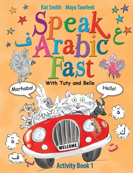 Paperback Speak Arabic Fast - Activity Book 1 Book