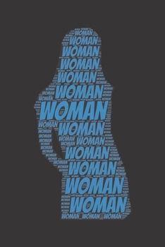 Paperback Woman: Notebook, Journal - Dot grid, Dotted, Dot - 120 Pages DIN A5 (6x9 inches) - Notes, Drawings, Planer, Diary, Organizati Book