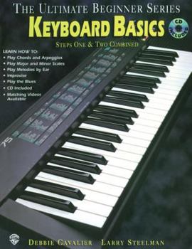 Paperback Ultimate Beginner Keyboard Basics: Steps One & Two, Book & CD [With CD] Book