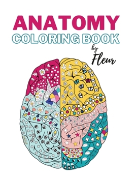 Paperback Anatomy coloring book by Fleur Book