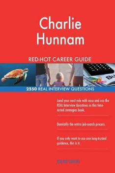 Paperback Charlie Hunnam RED-HOT Career Guide; 2550 REAL Interview Questions Book