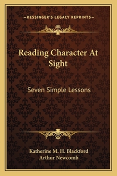 Paperback Reading Character At Sight: Seven Simple Lessons Book
