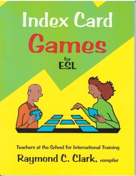 Paperback Index Card Games for ESL Book