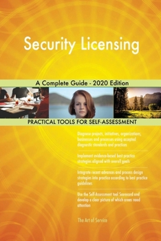 Paperback Security Licensing A Complete Guide - 2020 Edition Book