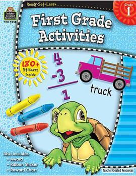 Paperback Ready-Set-Learn: First Grade Activities Book