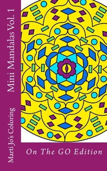 Paperback Mini Mandalas Vol. 1: On The GO Edition Book