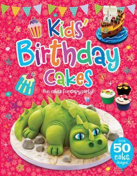 Paperback Kids' Birthday Cakes Book