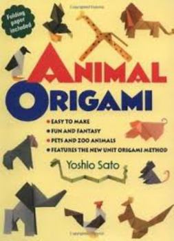 Paperback Animal Origami Book