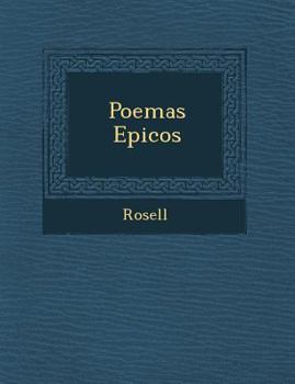 Paperback Poemas Epicos [Spanish] Book