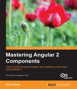 Paperback Mastering Angular 2 Components Book