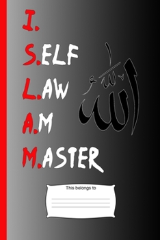 I Self Law Am Master: Notebook journal paper for Moorish American.