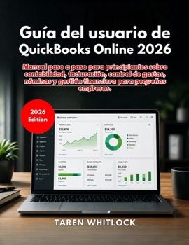 Paperback Guía del Usuario de QuickBooks Online 2026 [Spanish] Book