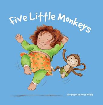 Board book Five Little Monkeys Book