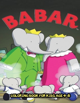 Paperback Babar Coloring Book