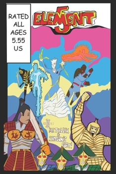 Paperback Element 5: Metallik & Shogun's Fury Book