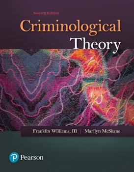 Paperback Criminological Theory Book