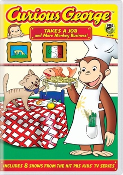DVD Curious George: Takes A Job & More Monkey Business Book