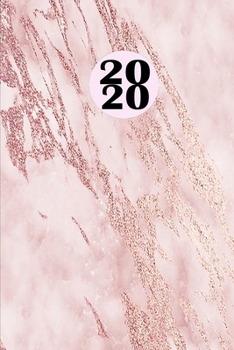 2020: Planer für das Jahr 2020 mit pinken Soft Cover für das Jahr 2020 (German Edition)