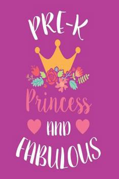 Pre-K Princess and Fabulous: Preschool Girls Back To School Activity Book For Kids