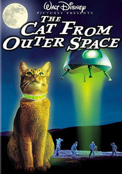 DVD The Cat From Outer Space Book