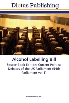 Paperback Alcohol Labelling Bill Book