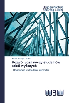 Paperback Rozwój poznawczy studentów szkól wy&#380;szych [Polish] Book