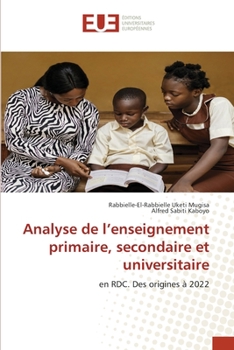 Paperback Analyse de l'enseignement primaire, secondaire et universitaire [French] Book