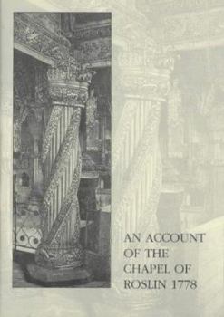 Paperback Account of the Chapel of Roslin Book