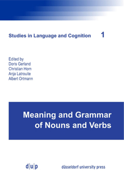 Paperback Meaning and Grammar of Nouns and Verbs Book