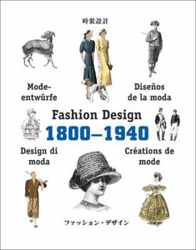 Paperback Fashion Design 1800-1940 Book