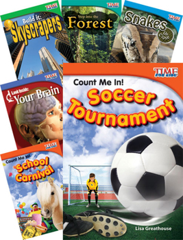 Paperback Time for Kids(r) Nonfiction Readers Stem Grade 2, 10-Book Set Book