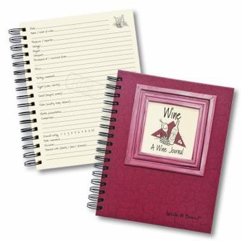 Spiral-bound Wines, A Wine Journal (Color) Book