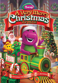 DVD Barney: A Very Merry Christmas The Movie Book