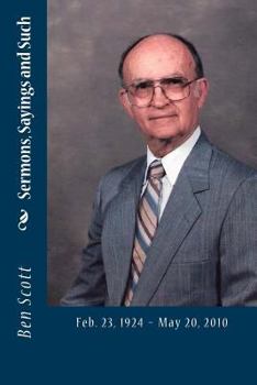 Paperback Sermons, Sayings and Such Book