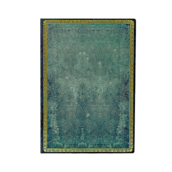 Misc. Pacific Blue MIDI Dot Grid Softcover Journal, 176pg, 120gsm by Paperblanks (Old Leather Collection) Book