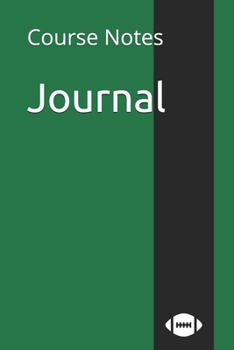Paperback Journal: Course Notes Book