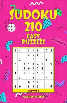 Paperback SUDOKU 210 Easy Puzzles Book