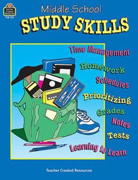 Paperback Middle School Study Skills Book