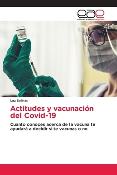 Paperback Actitudes y vacunación del Covid-19 [Spanish] Book