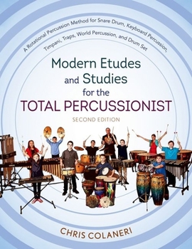 Spiral-bound Modern Etudes and Studies for the Total Percussionist Book