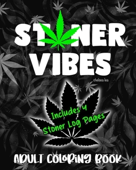 Paperback Stoner Vibes: Adult Coloring Book