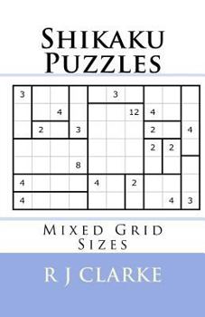 Paperback Shikaku Puzzles: Mixed Grid Sizes Book