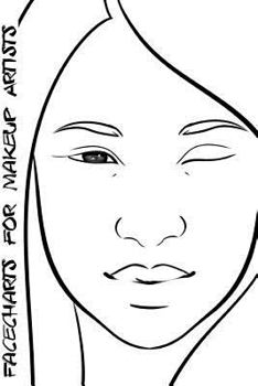 Paperback Facecharts for Makeup Artists: Simone Book