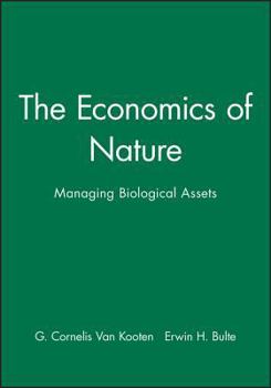 Paperback Economics of Nature Book